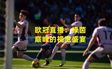 欧冠直播：绿茵巅峰的视觉盛宴