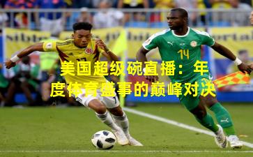 美国超级碗直播：年度体育盛事的巅峰对决